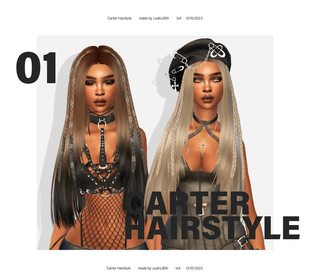 Прическа Carter Hairstyle